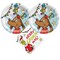 Dr. Seuss The Grinch Christmas Party Supplies Bundle with Appetizer Plates Featuring "Max" and The Grinch Napkins for 16 Guests - Serves 16 FREE SHIPPING